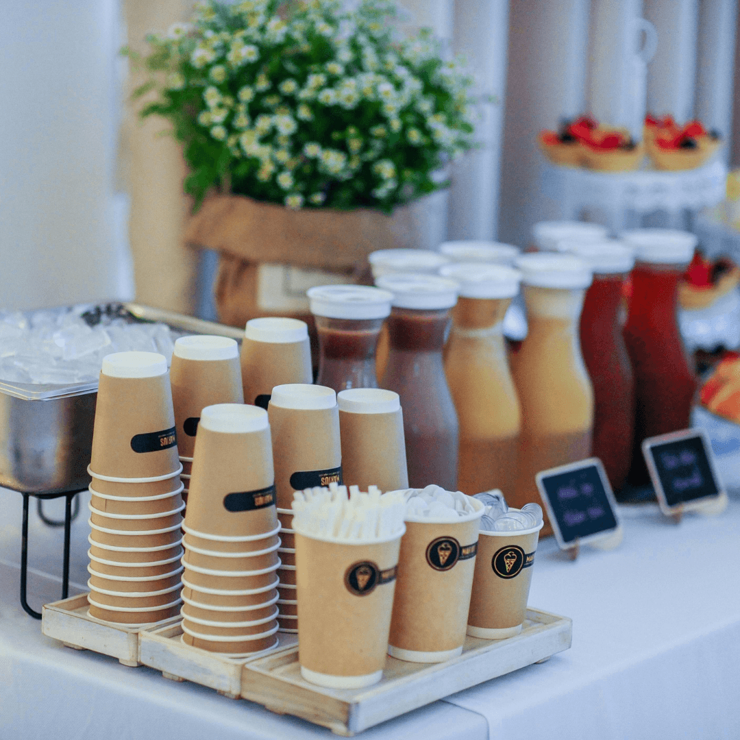 Afternoon snack station