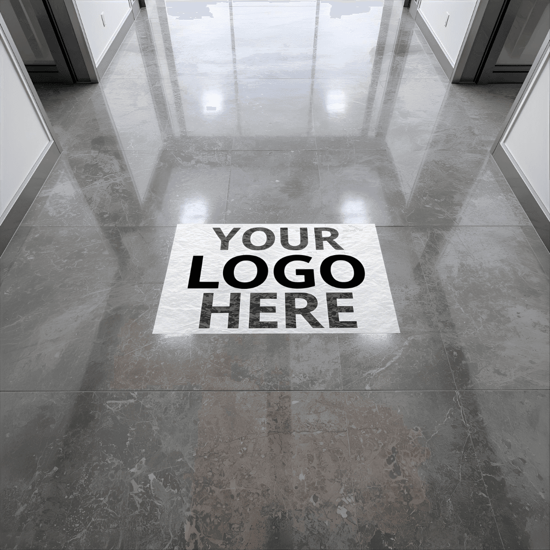 Floor sticker sponsorship